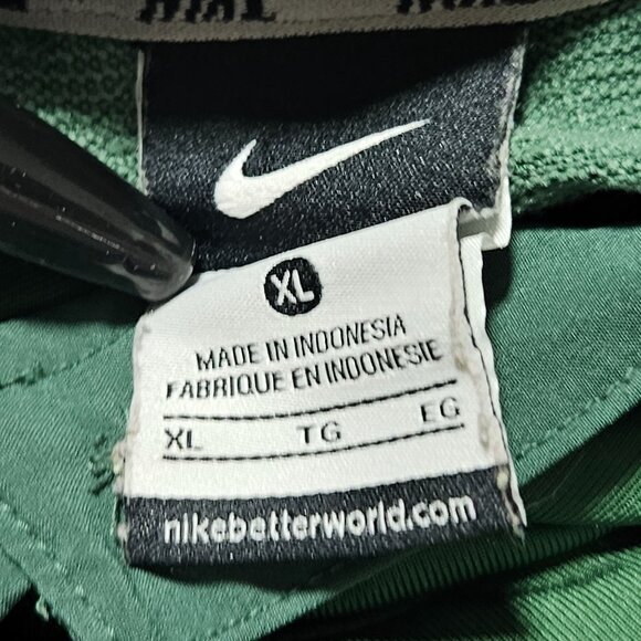 Nike Oregon Ducks Green Polo Shirt Mens Size XL College Football Athletic Wear - Picture 3 of 4